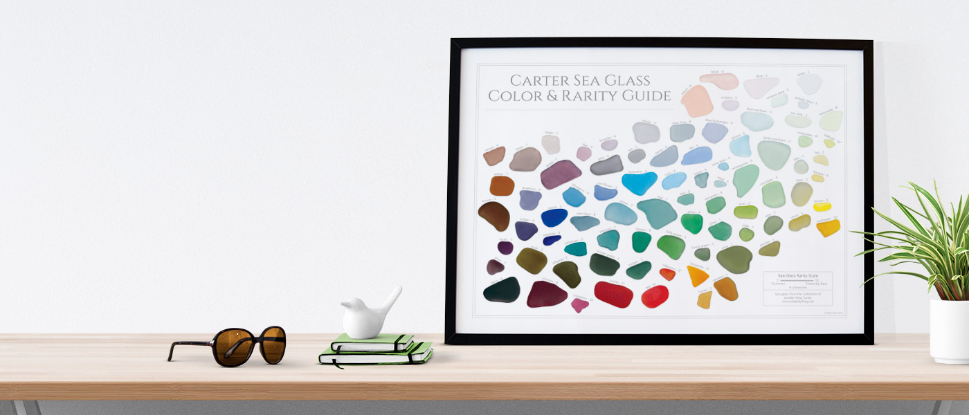 Carter Sea Glass Color & Rarity Guide